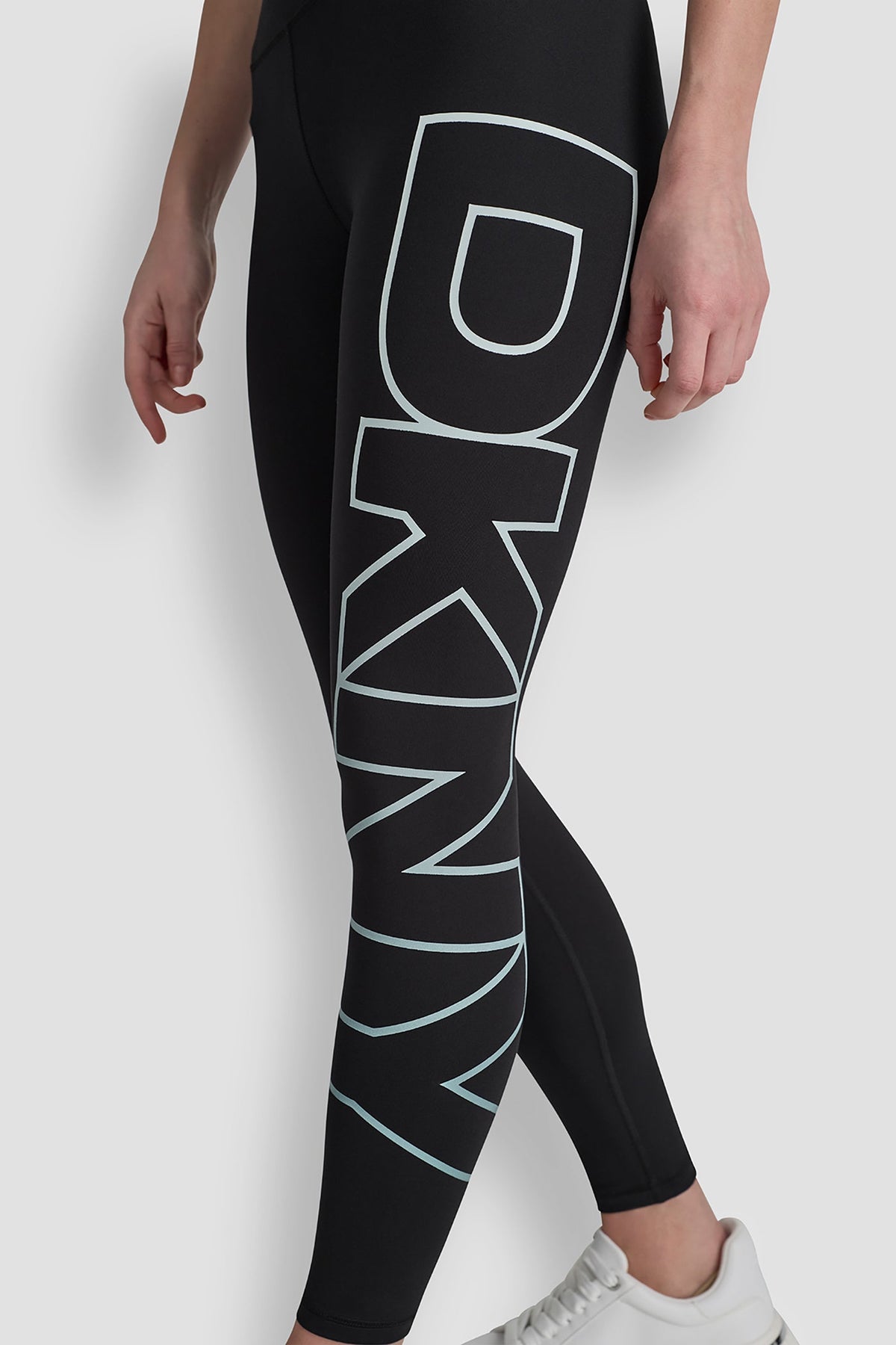 HIGH WAIST 7/8 BALANCE COMPRESSION EXPLODED OMBRE - Mineral Combo | DKNY