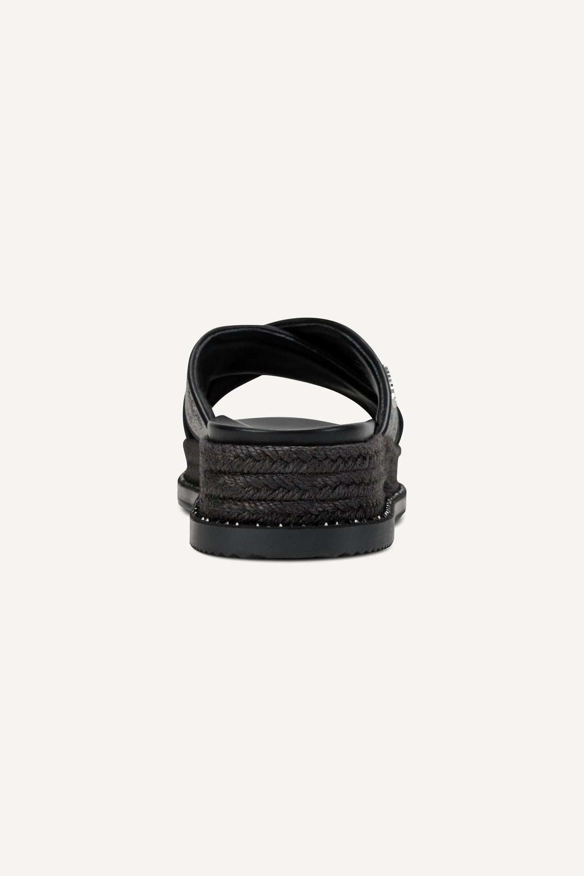 BERRIS X BAND WEDGE ESPADRILLE - Black | DKNY