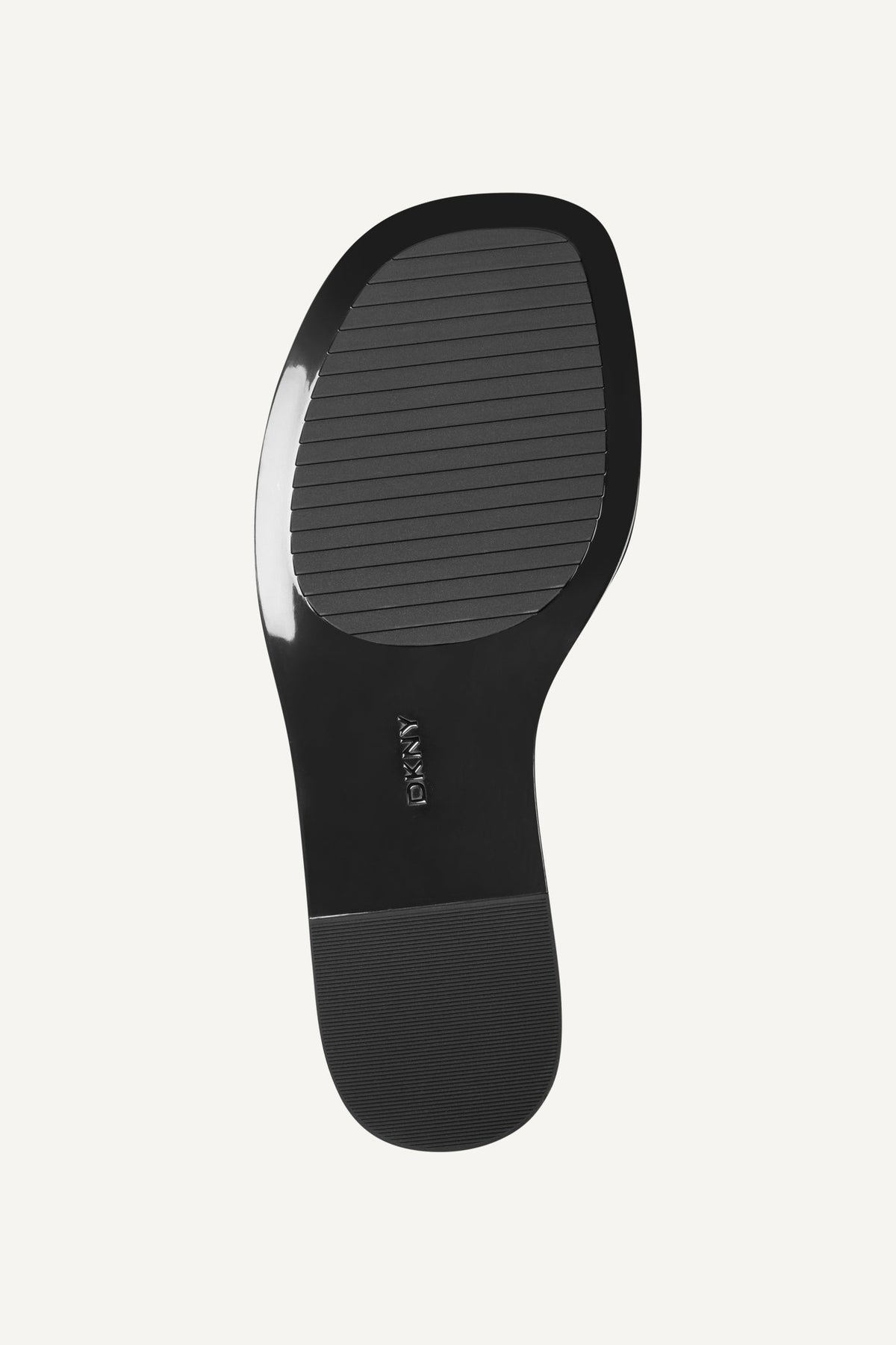 COLUMBA FLAT SLIDE - Black | DKNY
