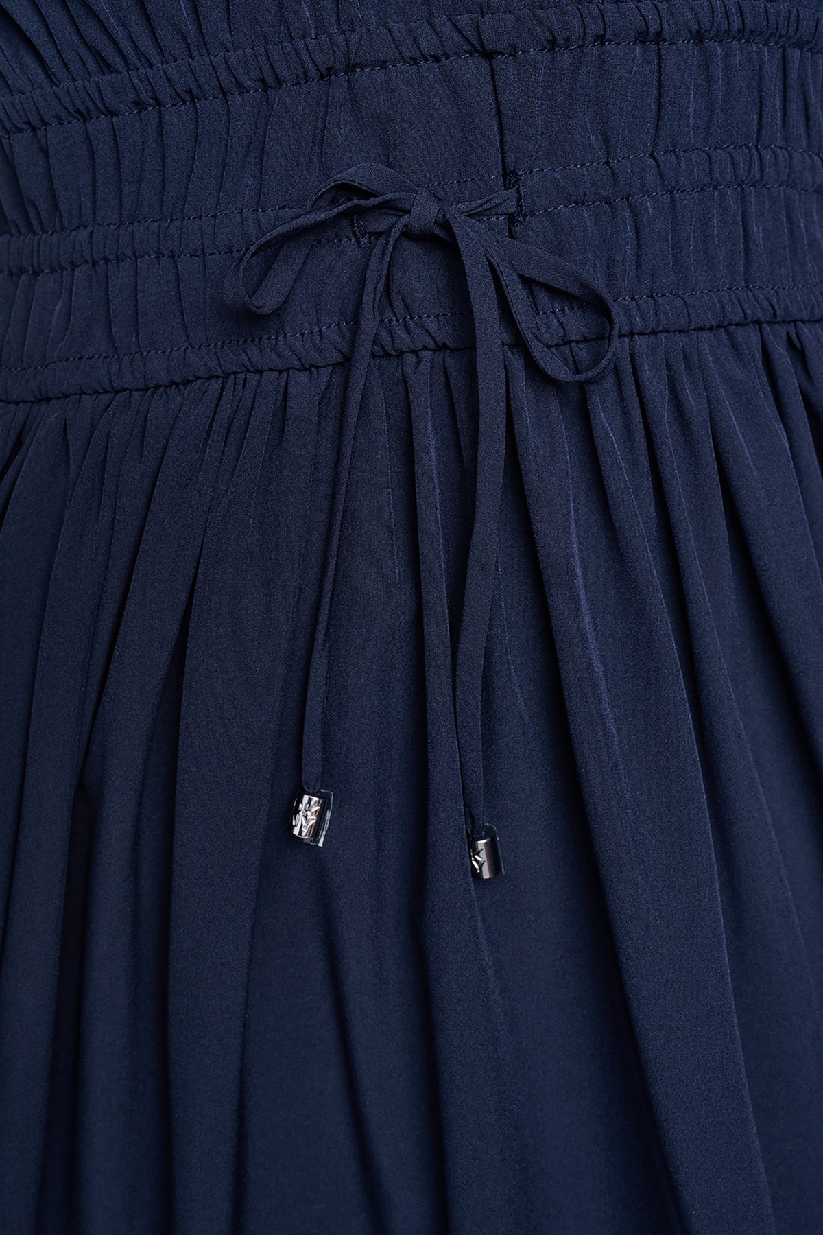 CAP SLEEVE MIDI COMMUTER SHIRT DRESS - Spring Navy | DKNY