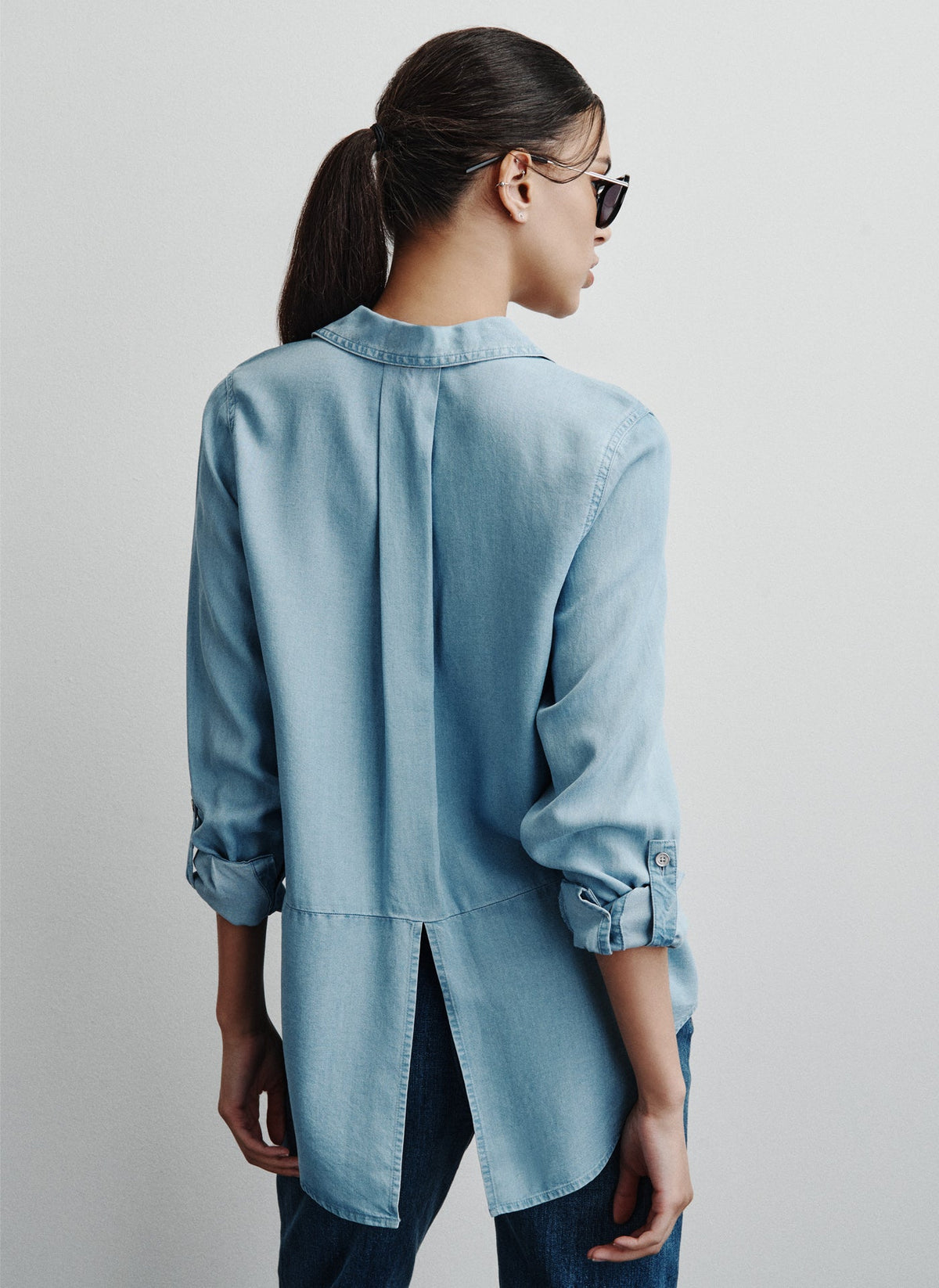 THE LIVE-IN SHIRT - DKNY OUTLINE CHAMBRAY | DKNY