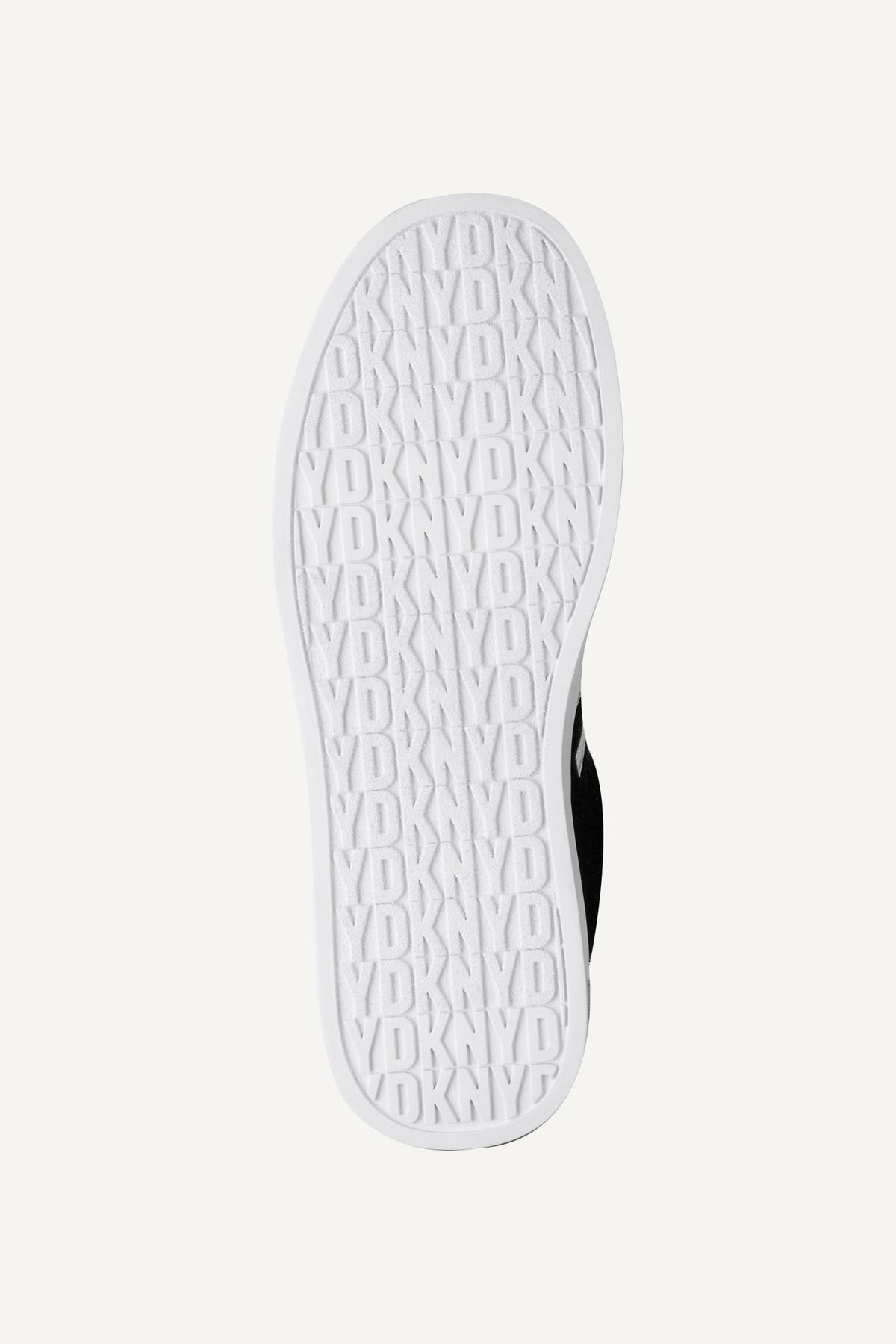 ABENI FAUX FUR LOW-TOP SNEAKER - BLACK/SILVER | DKNY