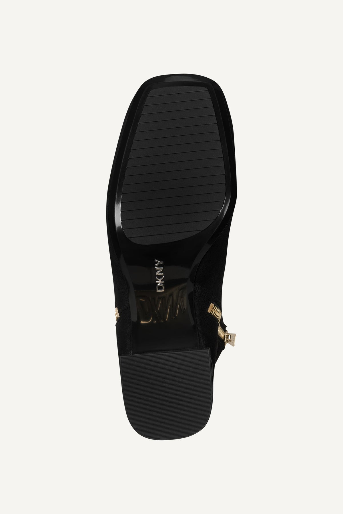 KYLAH BOOTIE WITH ZIPPER - Brown | DKNY