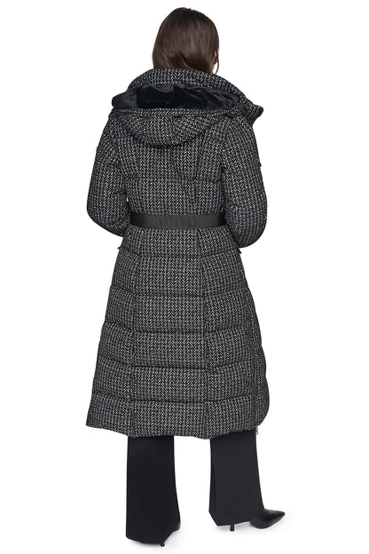 MAXI PUFFER WITH BELT - Vapor | DKNY