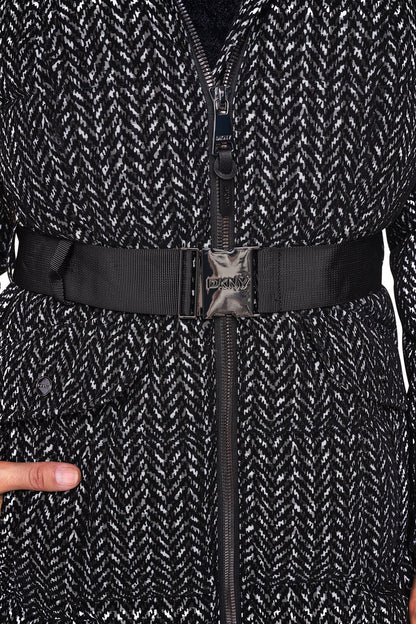 MAXI PUFFER WITH BELT - Vapor | DKNY