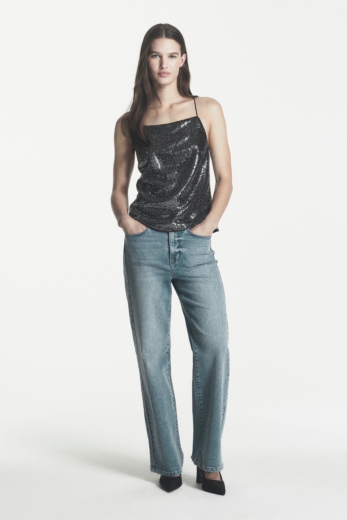 MID-RISE LOOSE STRAIGHT LEG JEAN - Upper West | DKNY
