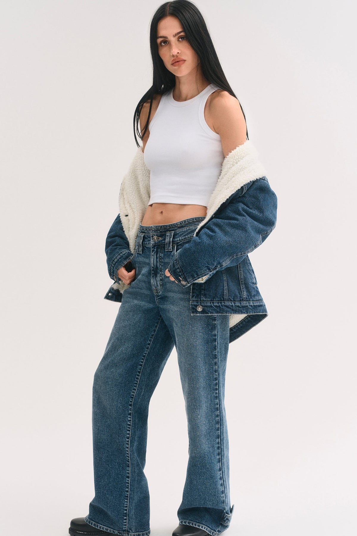 MID-RISE LOOSE STRAIGHT LEG JEAN - Upper West | DKNY