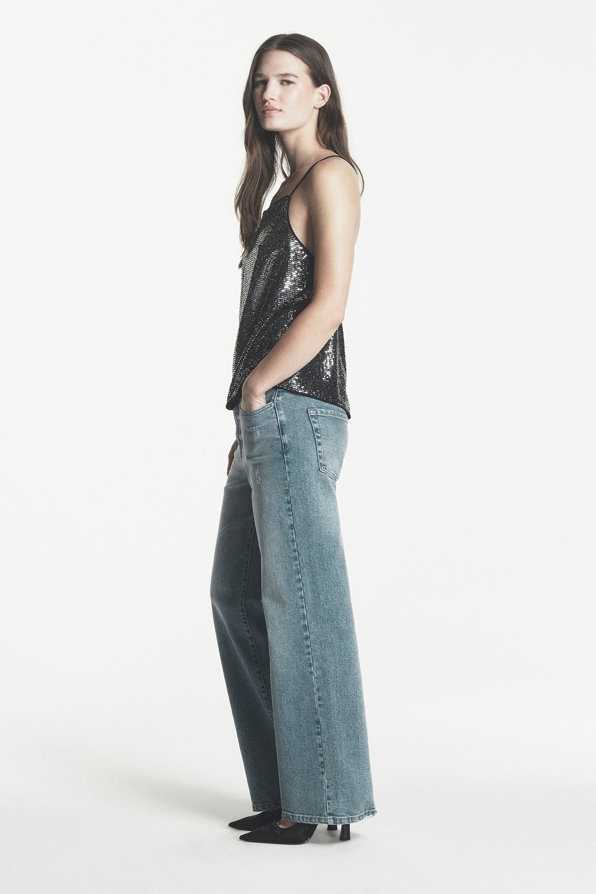 MID-RISE LOOSE STRAIGHT LEG JEAN - Upper West | DKNY