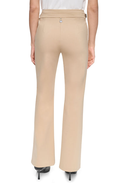 MID-RISE SOHO FLARE PANT - Travertine | DKNY