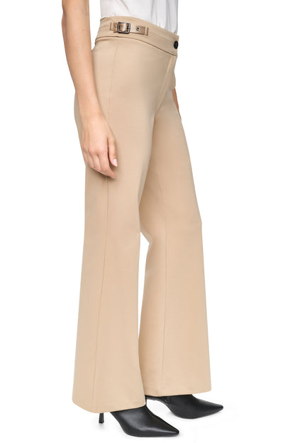 MID-RISE SOHO FLARE PANT - Travertine | DKNY