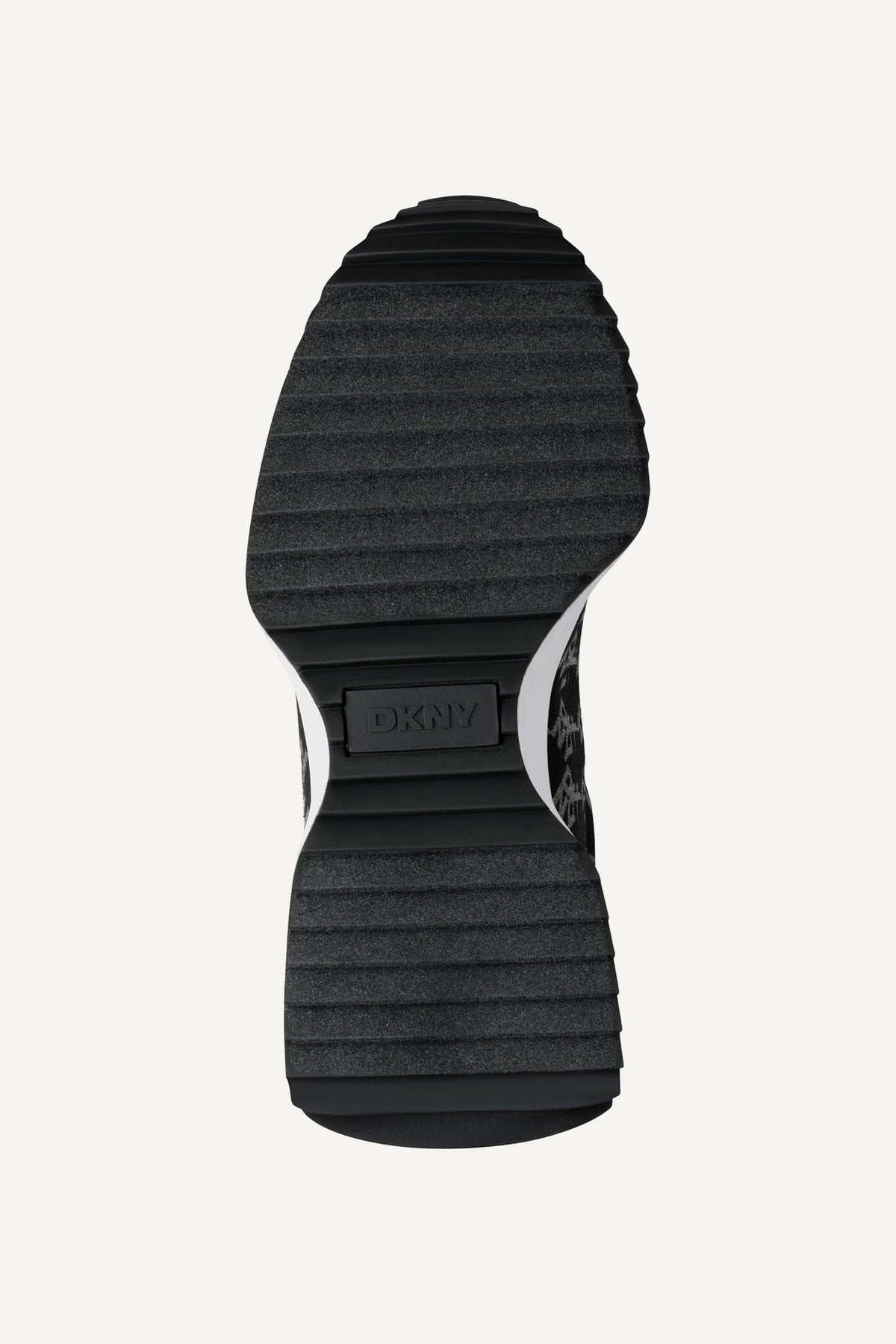 NAPLES LACE-UP TRAINER SNEAKER - Black/nickel | DKNY