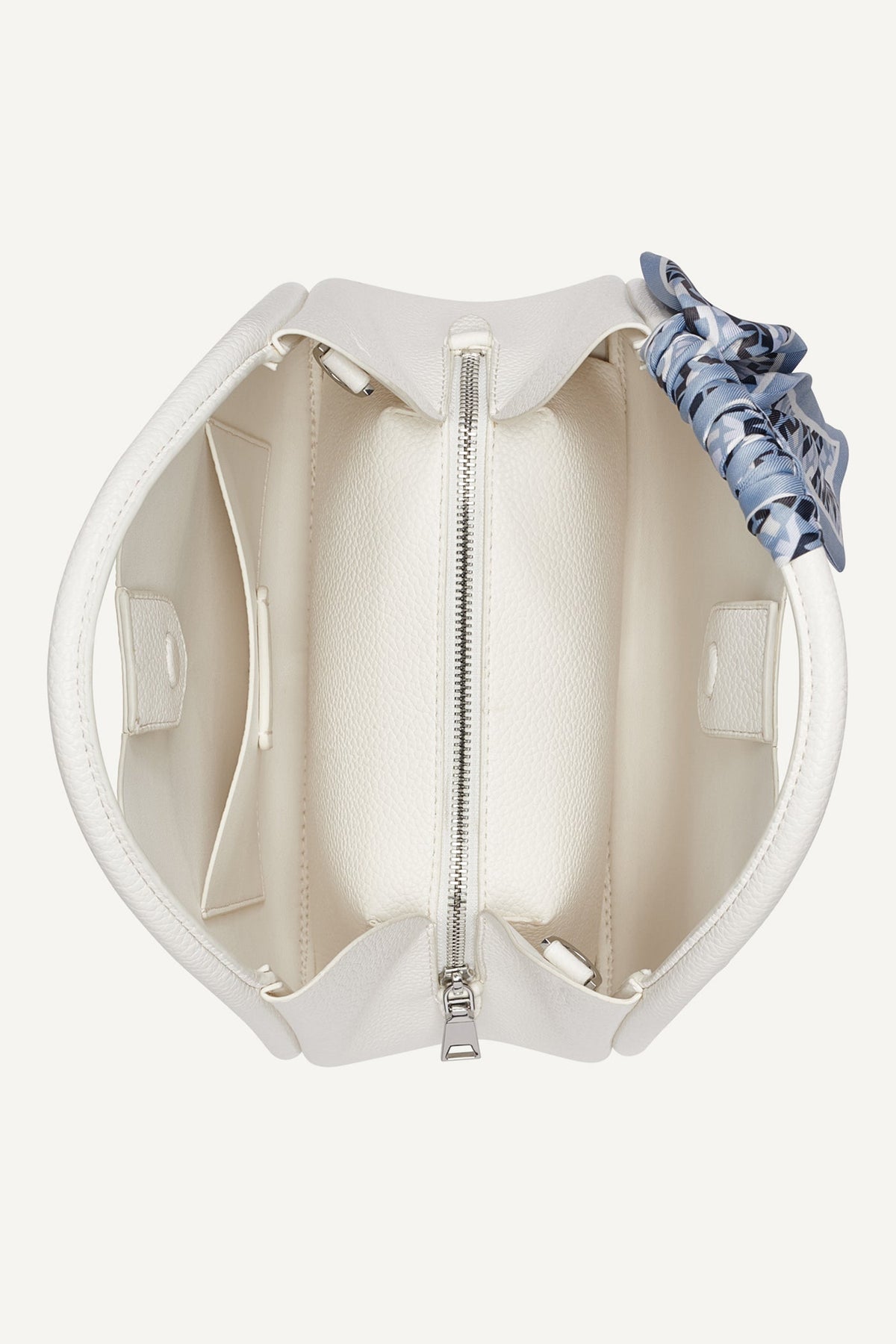 CAPRI MEDIUM HOBO BAG - Marshmallow | DKNY