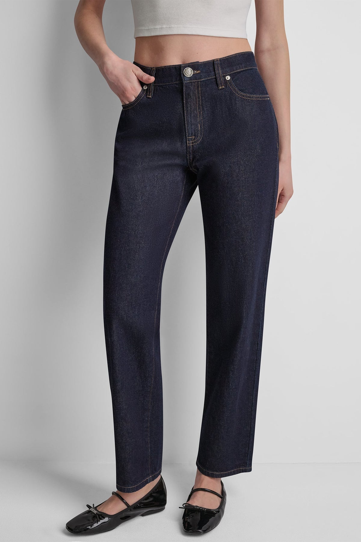 MID-RISE CLASSIC STRAIGHT - Fearless | DKNY