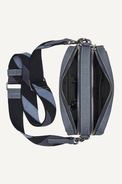 NESSA DENIM CROSSBODY BAG - Denim | DKNY