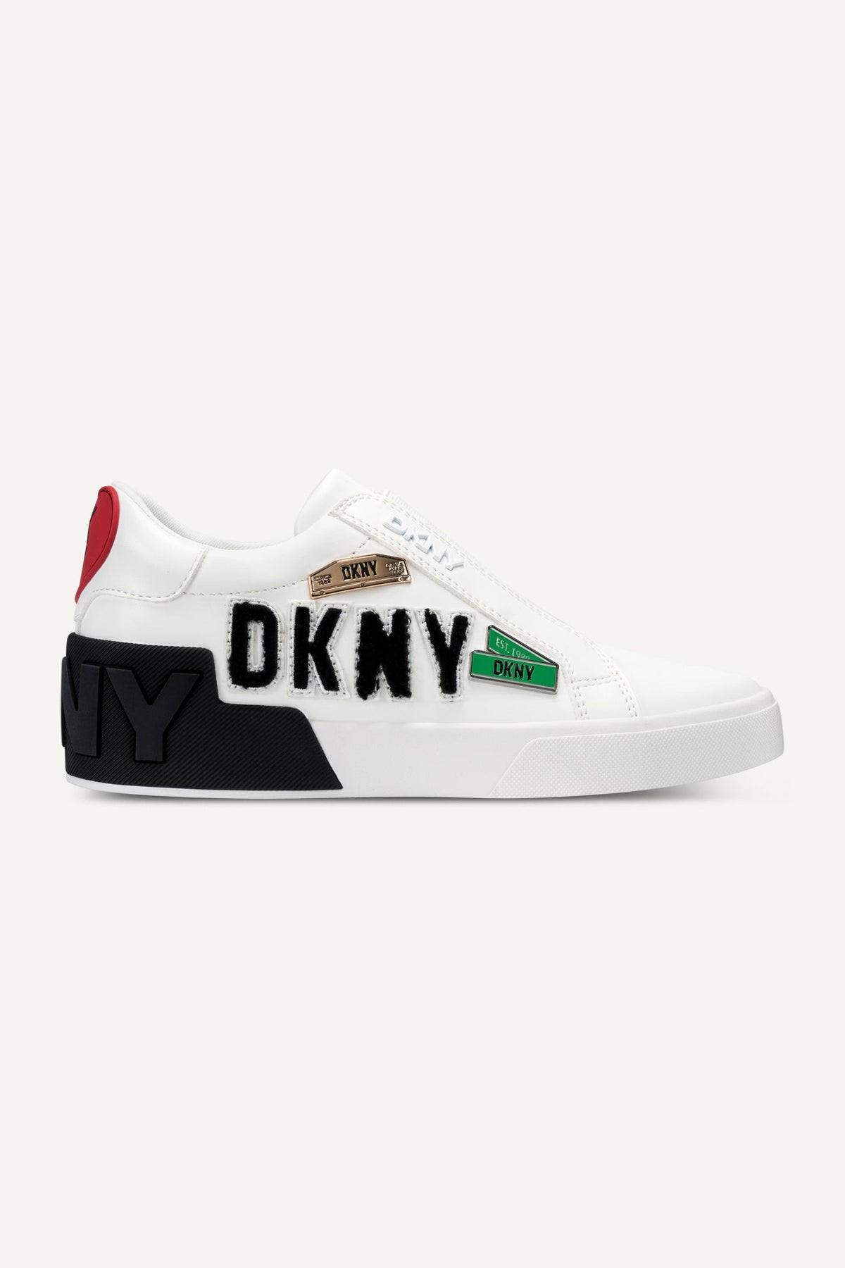 MINDI CITY SIGNS SLIP ON SNEAKER - Black | DKNY