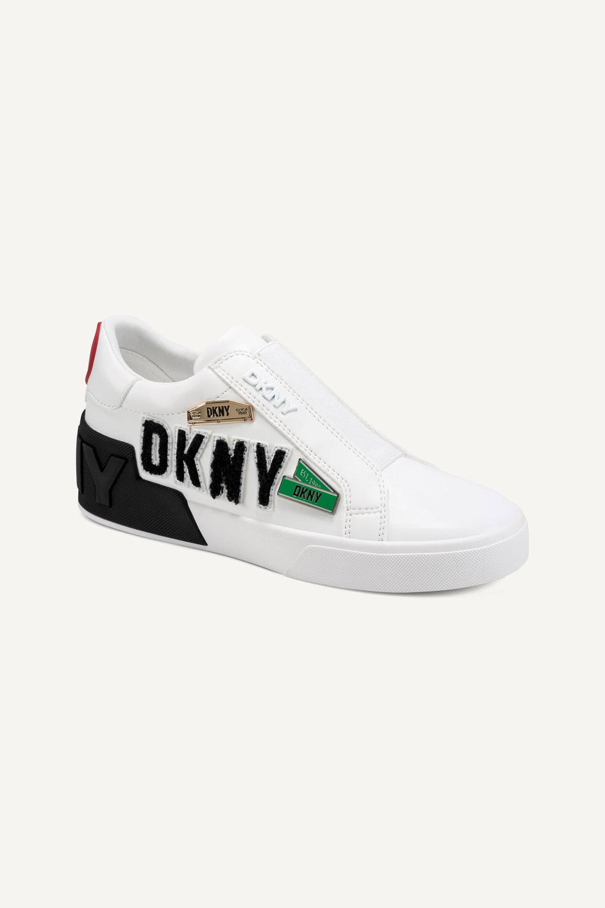 MINDI CITY SIGNS SLIP ON SNEAKER - Black | DKNY