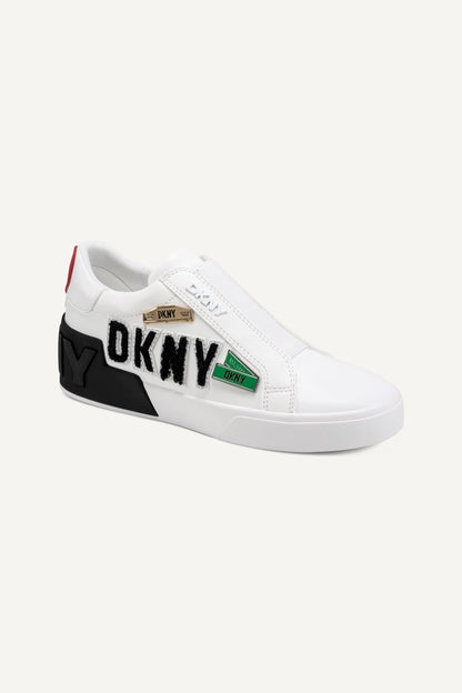 MINDI CITY SIGNS SLIP ON SNEAKER - Black | DKNY