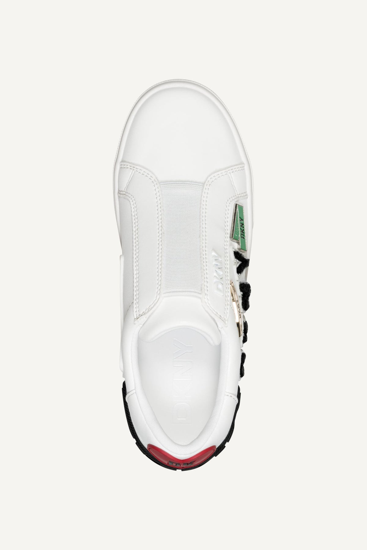 MINDI CITY SIGNS SLIP ON SNEAKER - Black | DKNY