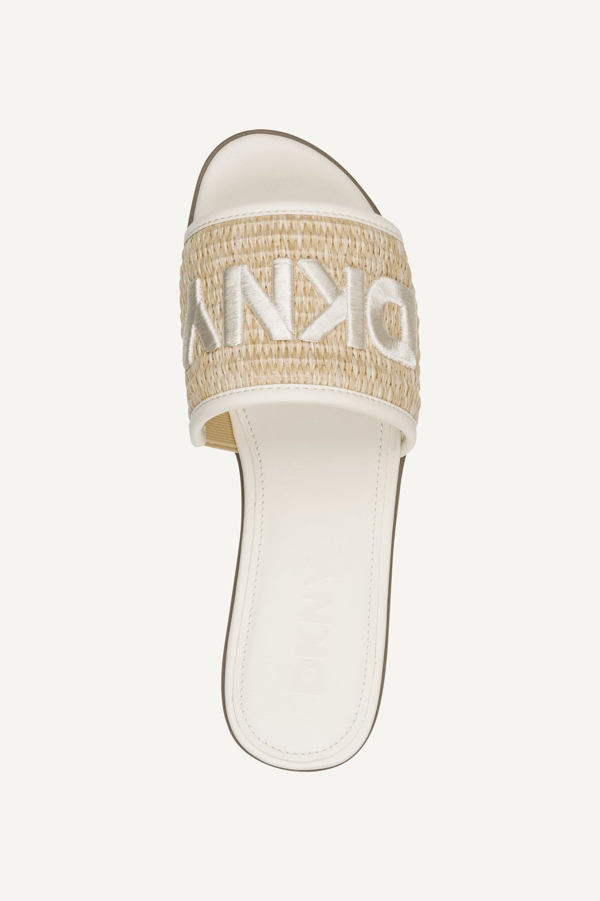 WINSLET FLAT SLIDE SANDAL - Black | DKNY