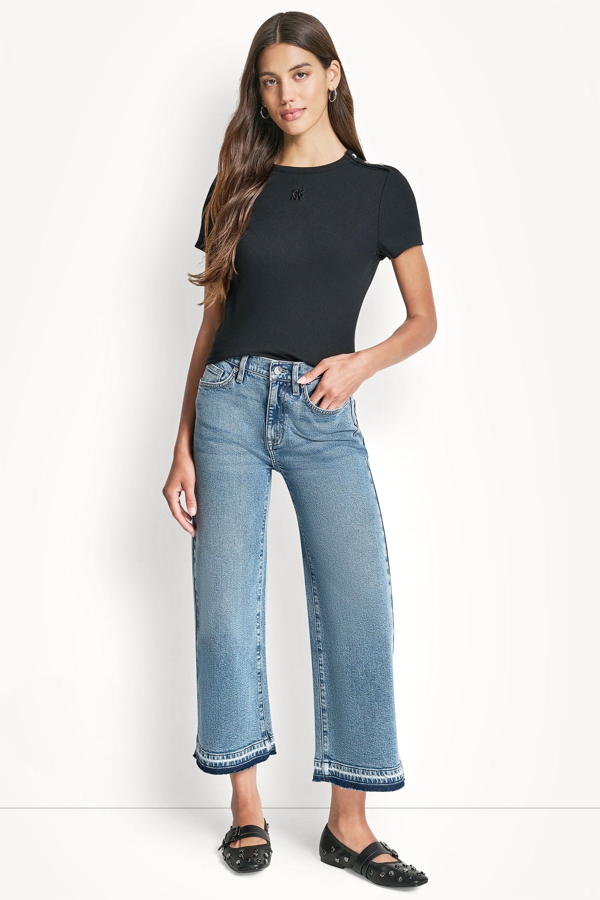 MID-RISE CROPPED WIDE LEG - Cedar Hill | DKNY