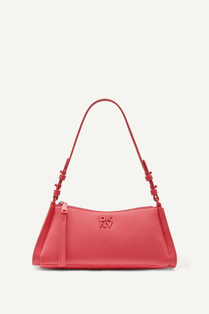 JOSIE SHOULDER BAG - Black/Black | DKNY
