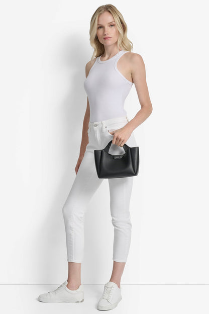 WILLA MINI SATCHEL - Aged Wine | DKNY