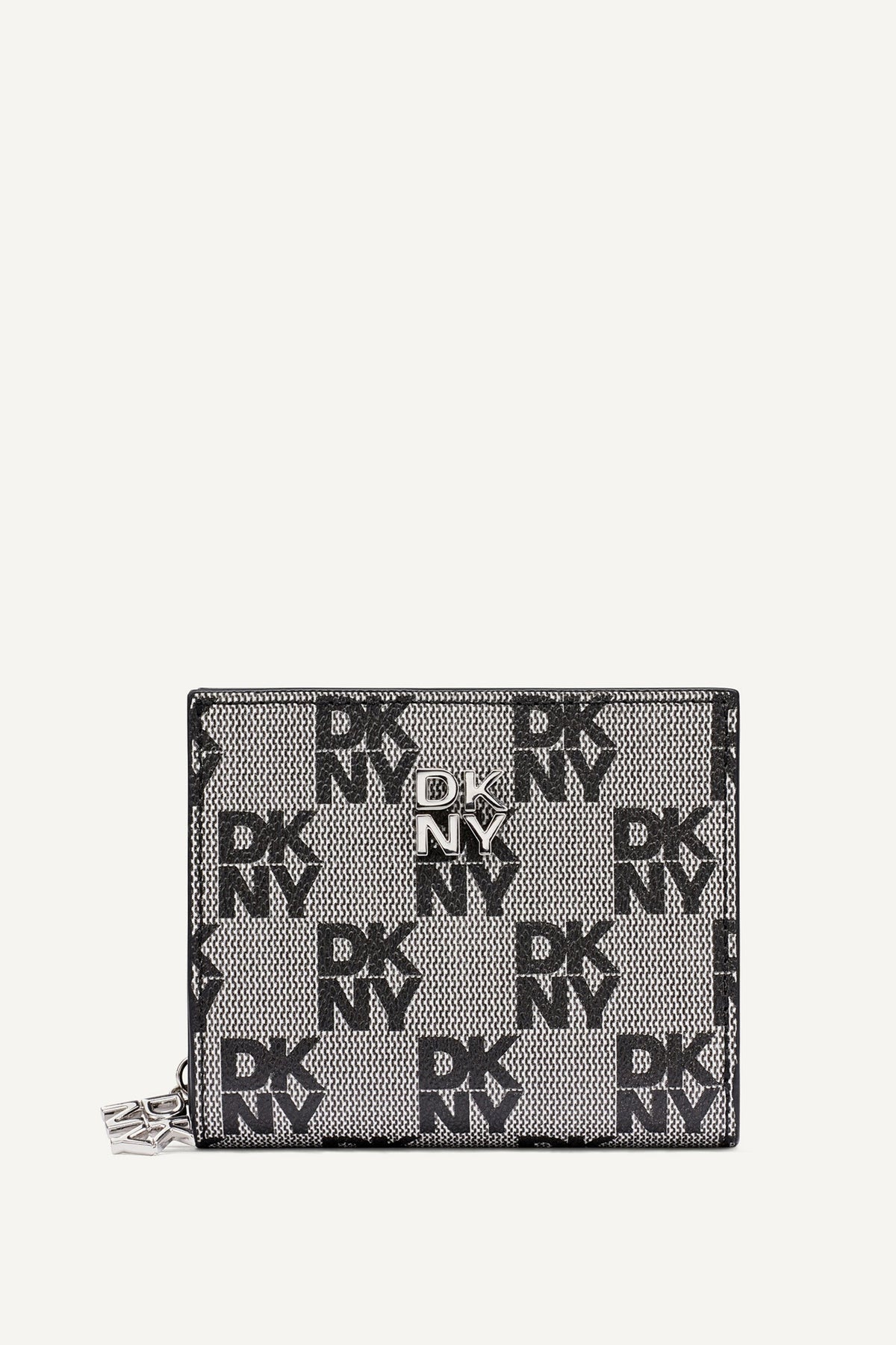 SARAH BIFOLD ZIP WALLET - Chino/Cappuccino | DKNY