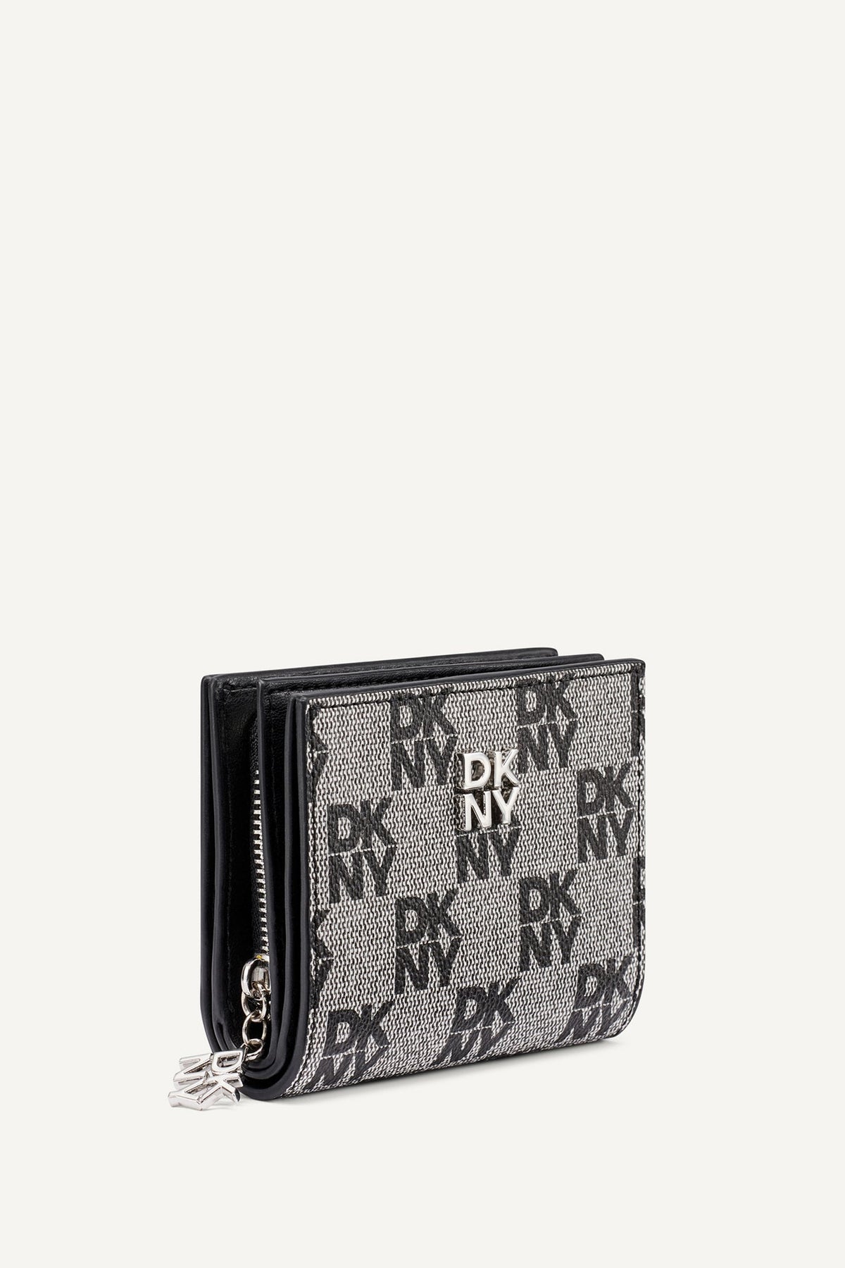 SARAH BIFOLD ZIP WALLET - Chino/Cappuccino | DKNY