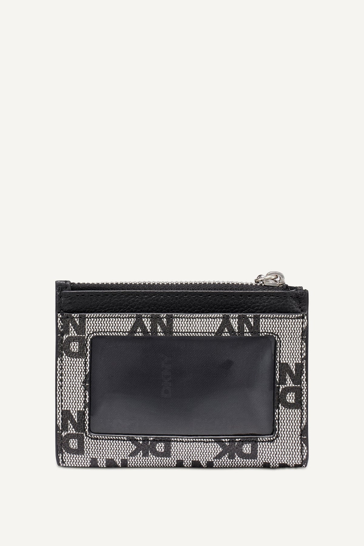 SARAH TOP ZIP CARD HOLDER - Chino/Cappuccino | DKNY