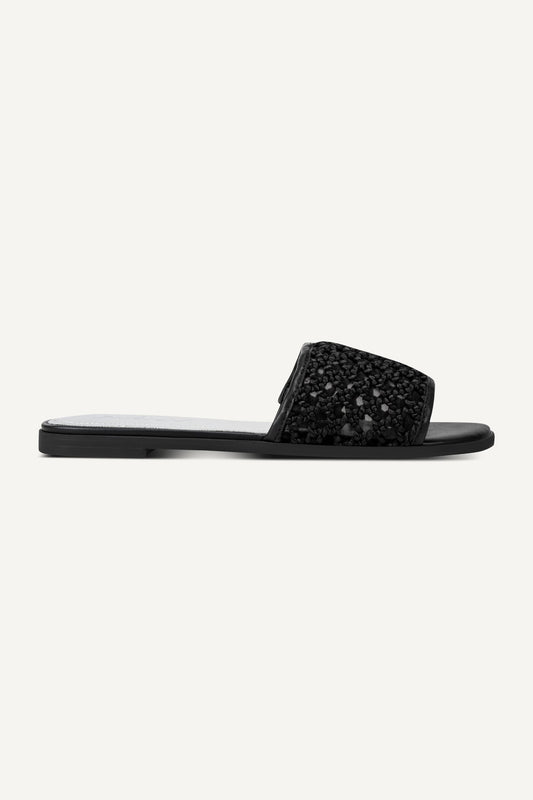WINTER FLAT SLIDE - Natural | DKNY