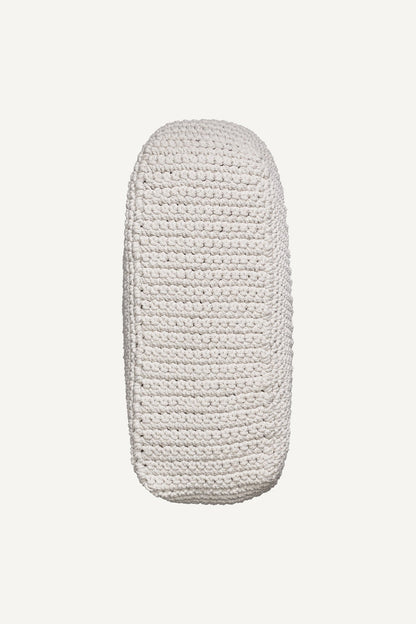 PAULA CROCHET LOGO HOBO BAG - Natural | DKNY