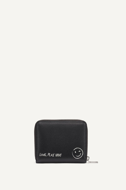 BRYAR SMALL ZIP AROUND WALLET - Marshmallow | DKNY