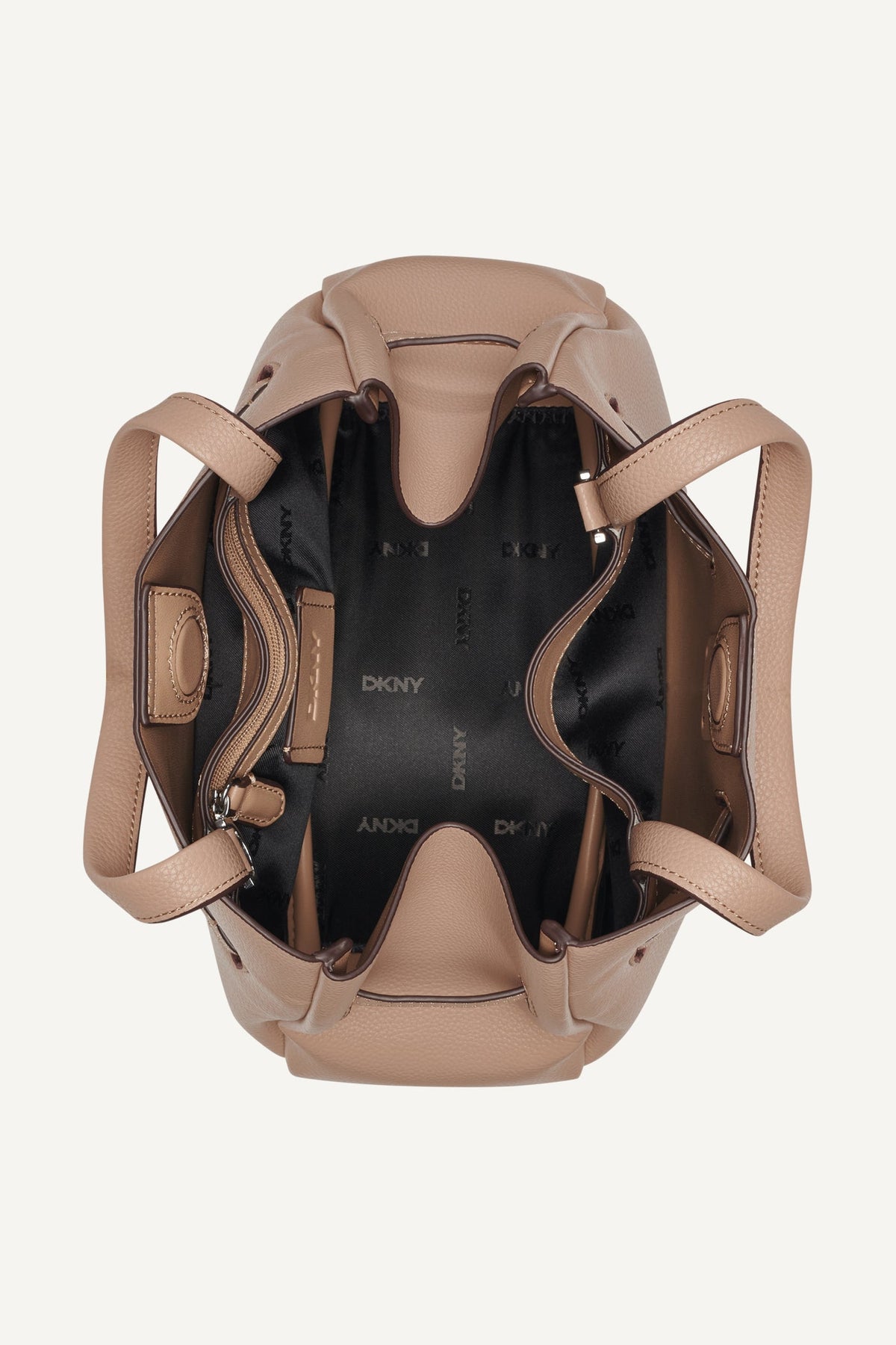 BRYAR SMALL SATCHEL - Marshmallow | DKNY