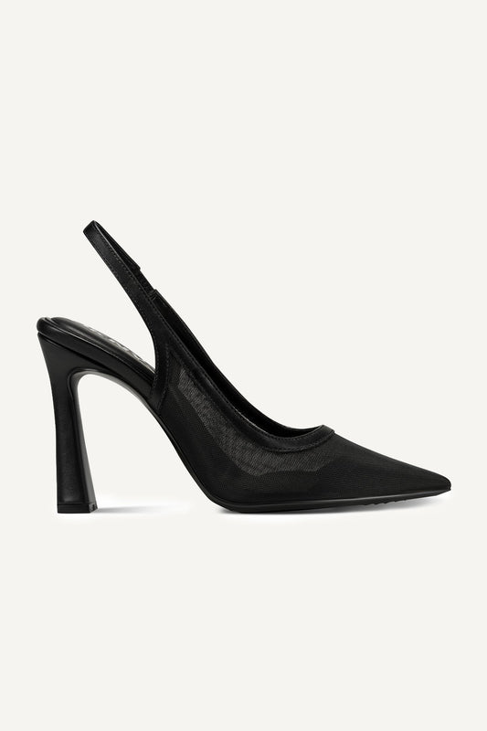 CINETTE MESH PUMP - Black | DKNY