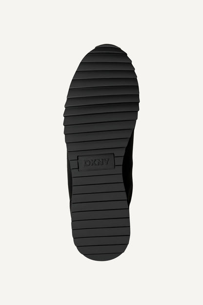 AVAHH LACE UP SNEAKER - Black | DKNY