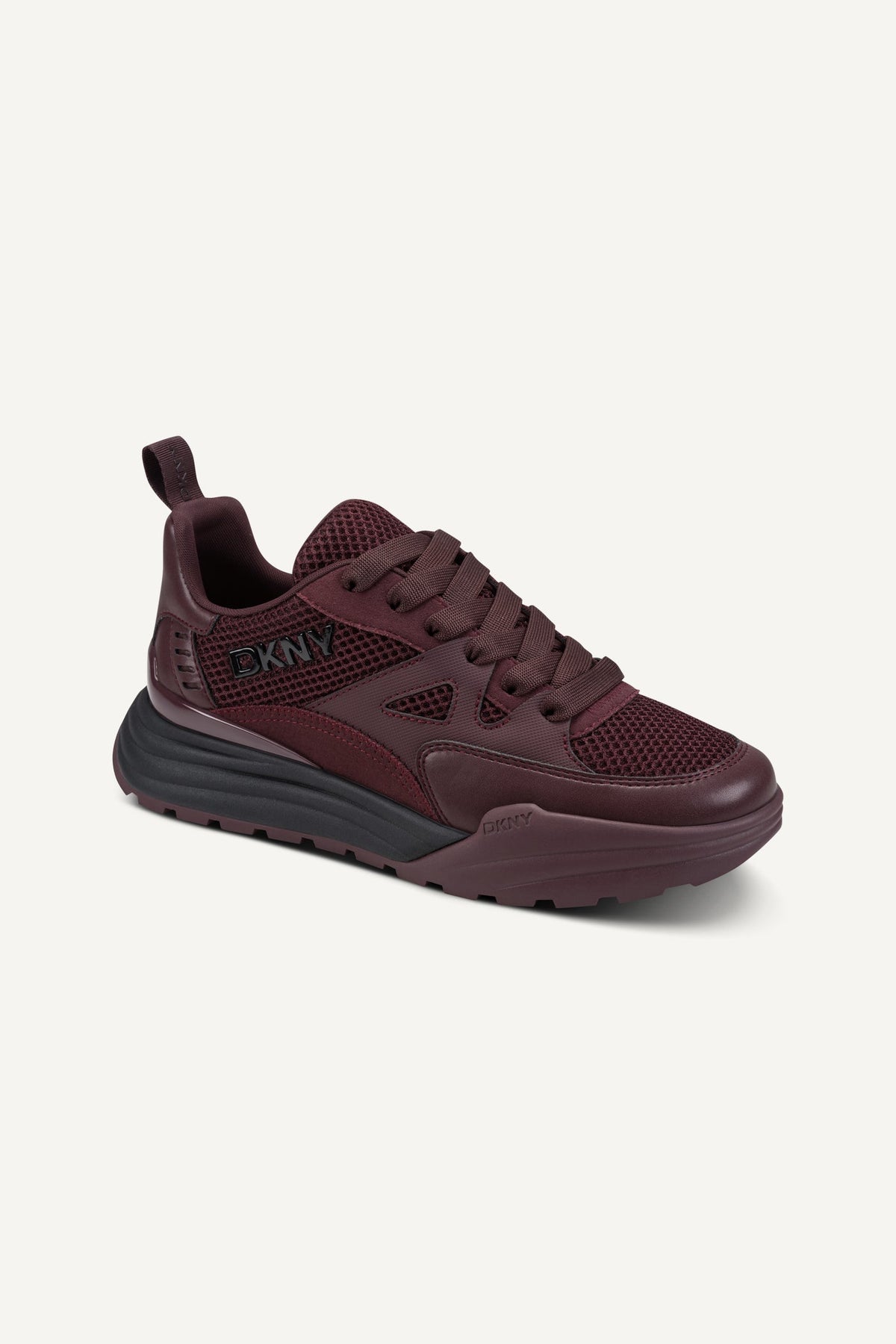 ZANIRA LACE UP SNEAKER - Sangria | DKNY