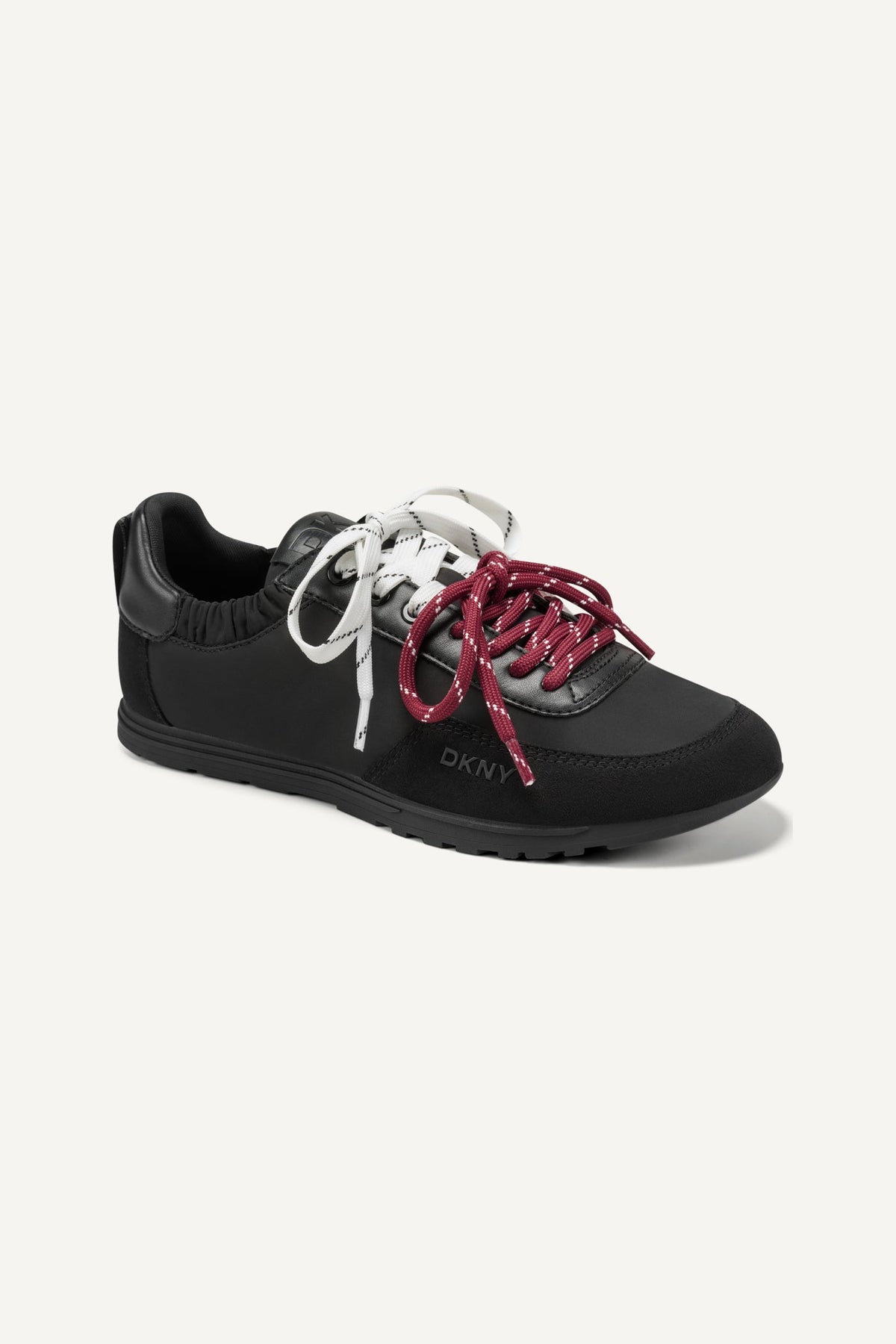 ARIANNA LACE UP SNEAKER - Black | DKNY