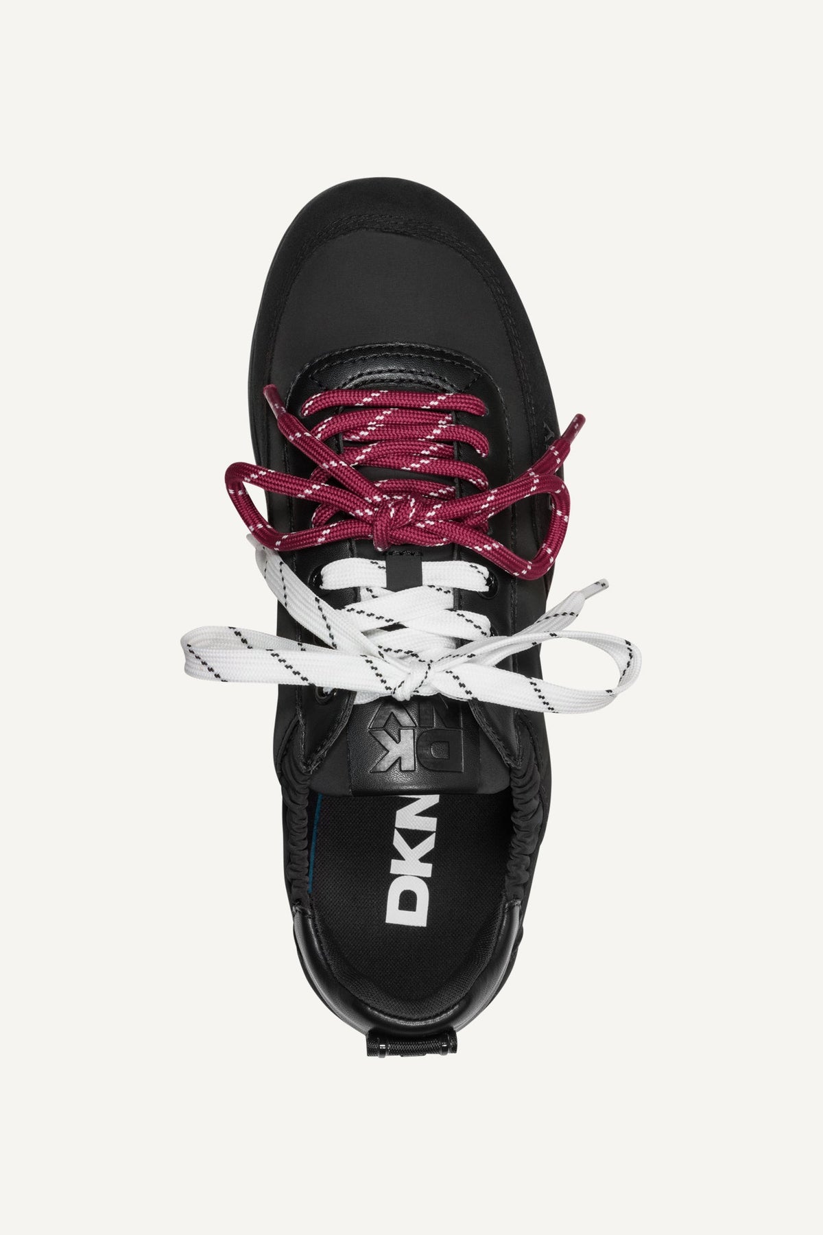 ARIANNA LACE UP SNEAKER - Black | DKNY