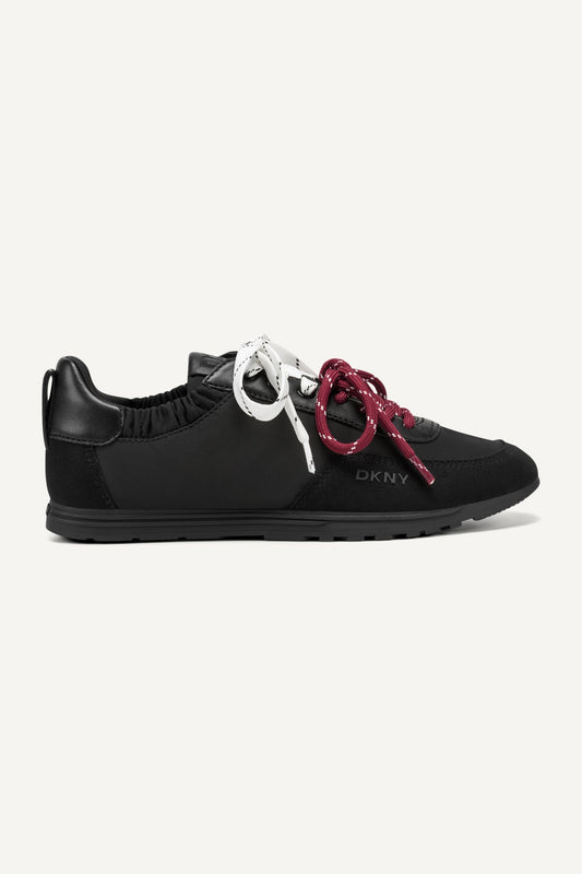 ARIANNA LACE UP SNEAKER - Brown | DKNY