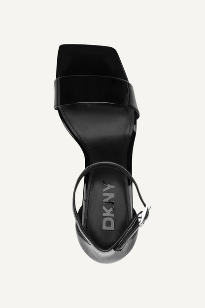 KRAZZ ANKLE STRAP SANDAL - Black | DKNY