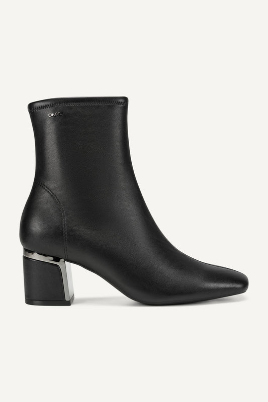 CHIARA HEELED BOOTIE - Black | DKNY