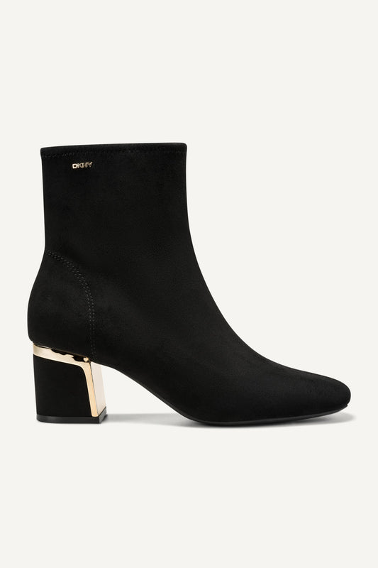 CHIARA HEELED BOOTIE - Brown | DKNY