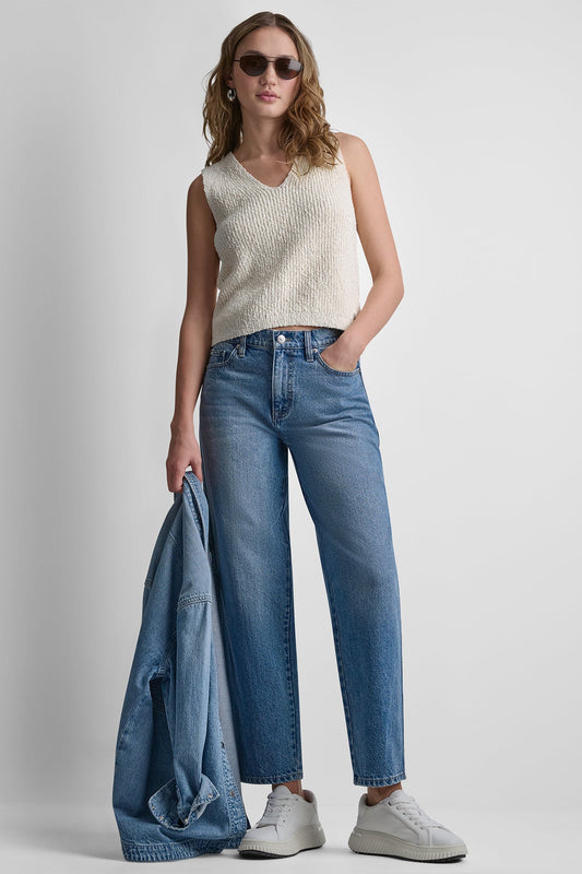 MID-RISE BABY BARREL LEG - Cedar Street | DKNY