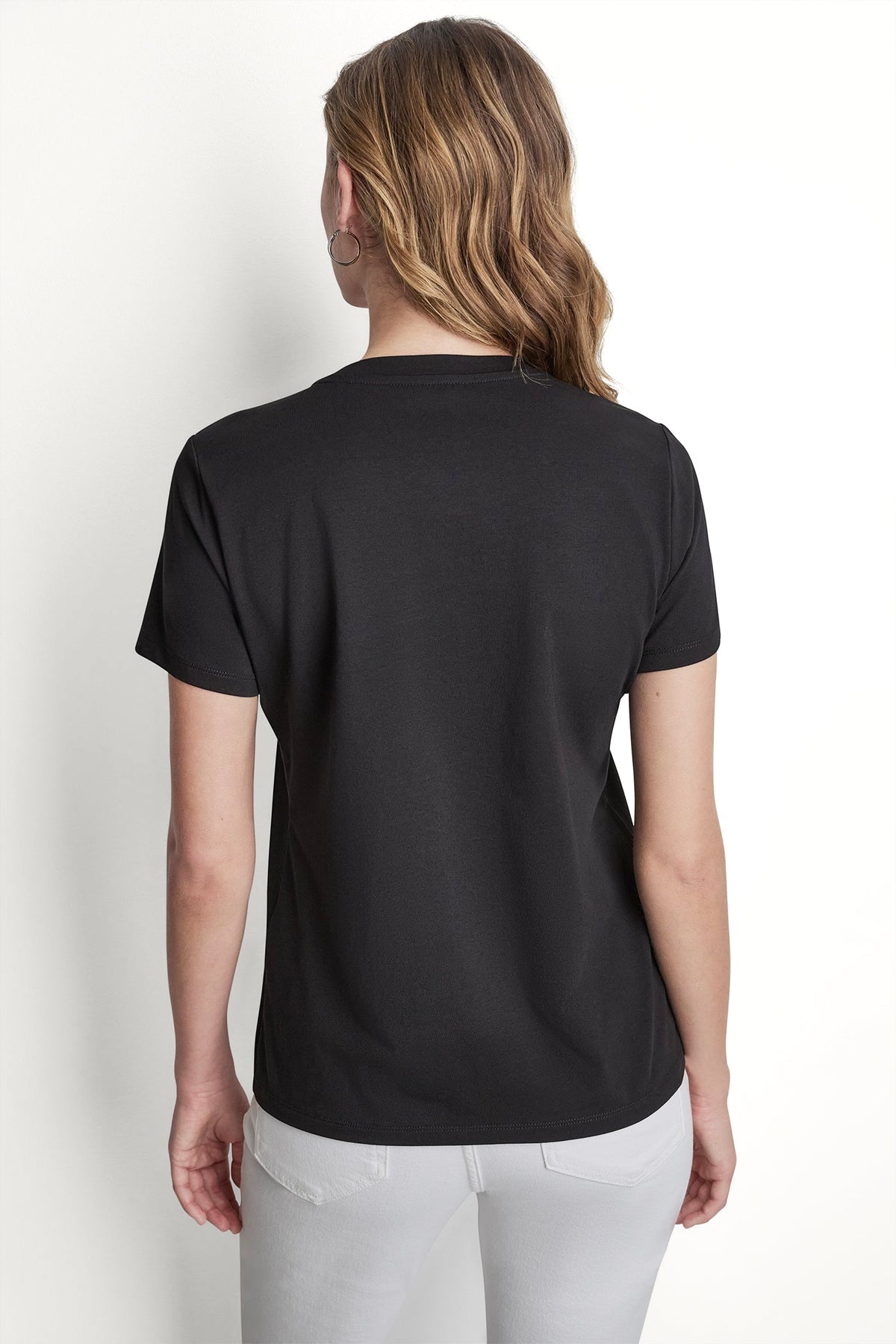 NEW YORK ICONS GRAPHIC TEE - Black | DKNY