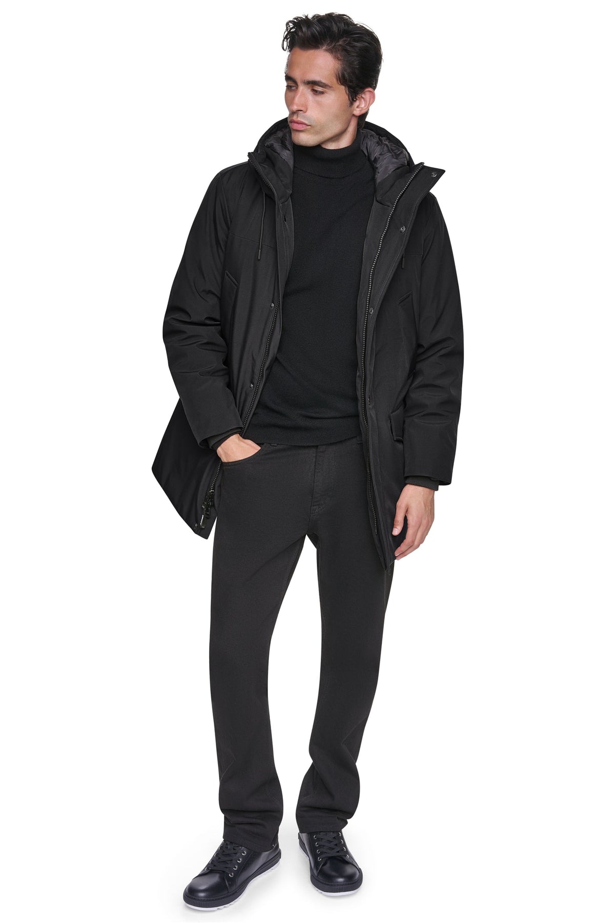 HEAVY WEIGHT URBAN PARKA - Iron | DKNY