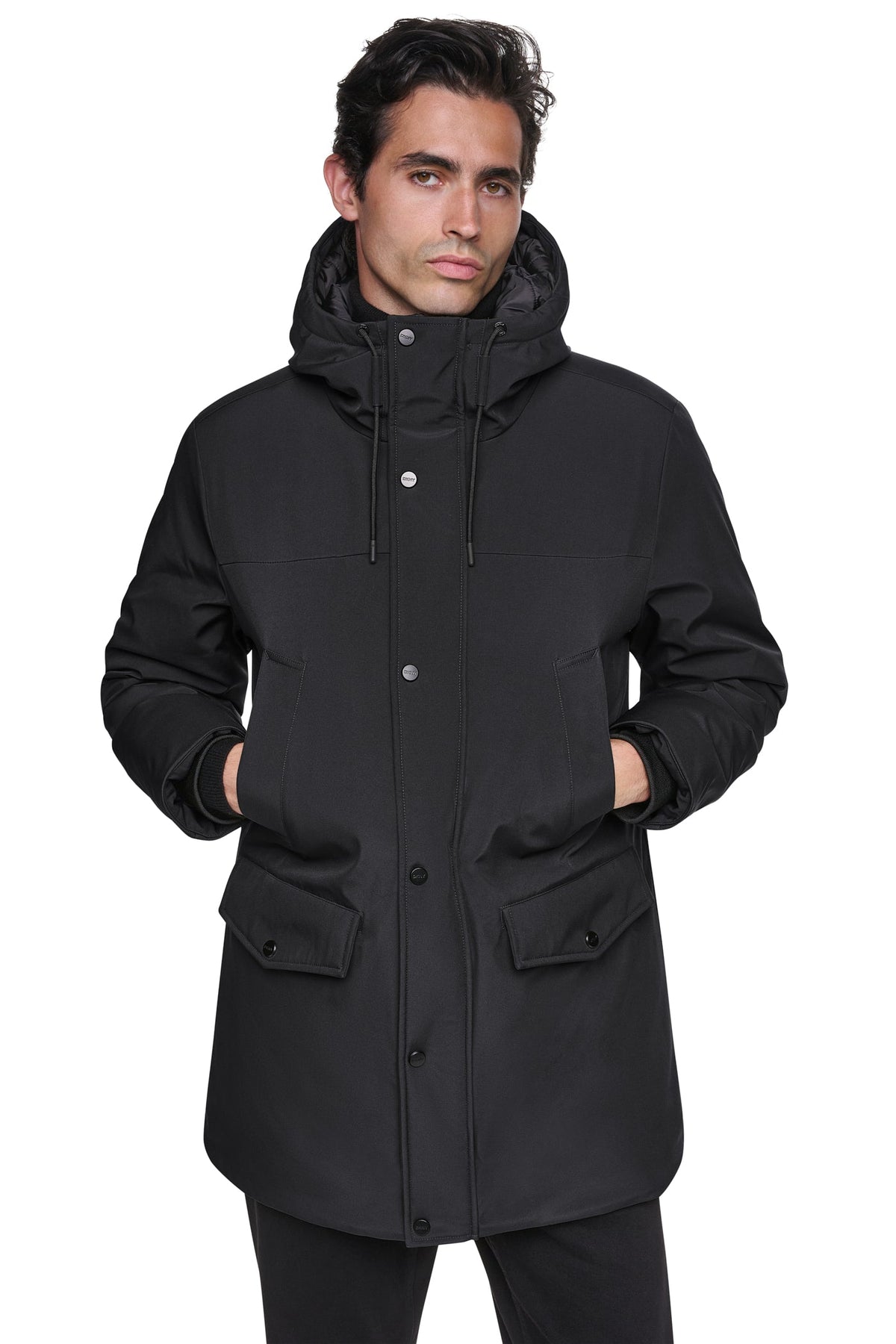 HEAVY WEIGHT URBAN PARKA - Iron | DKNY