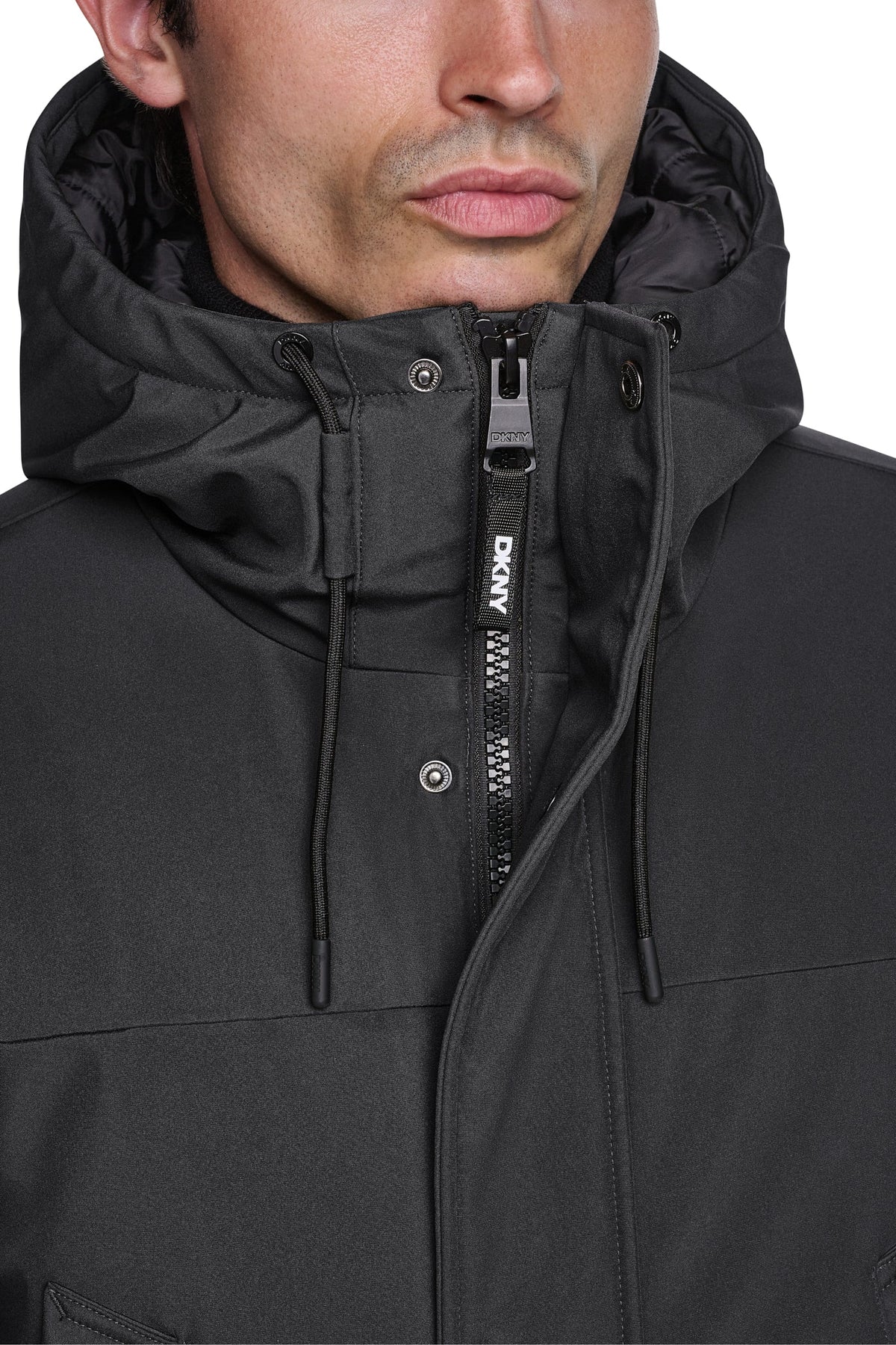 HEAVY WEIGHT URBAN PARKA - Iron | DKNY