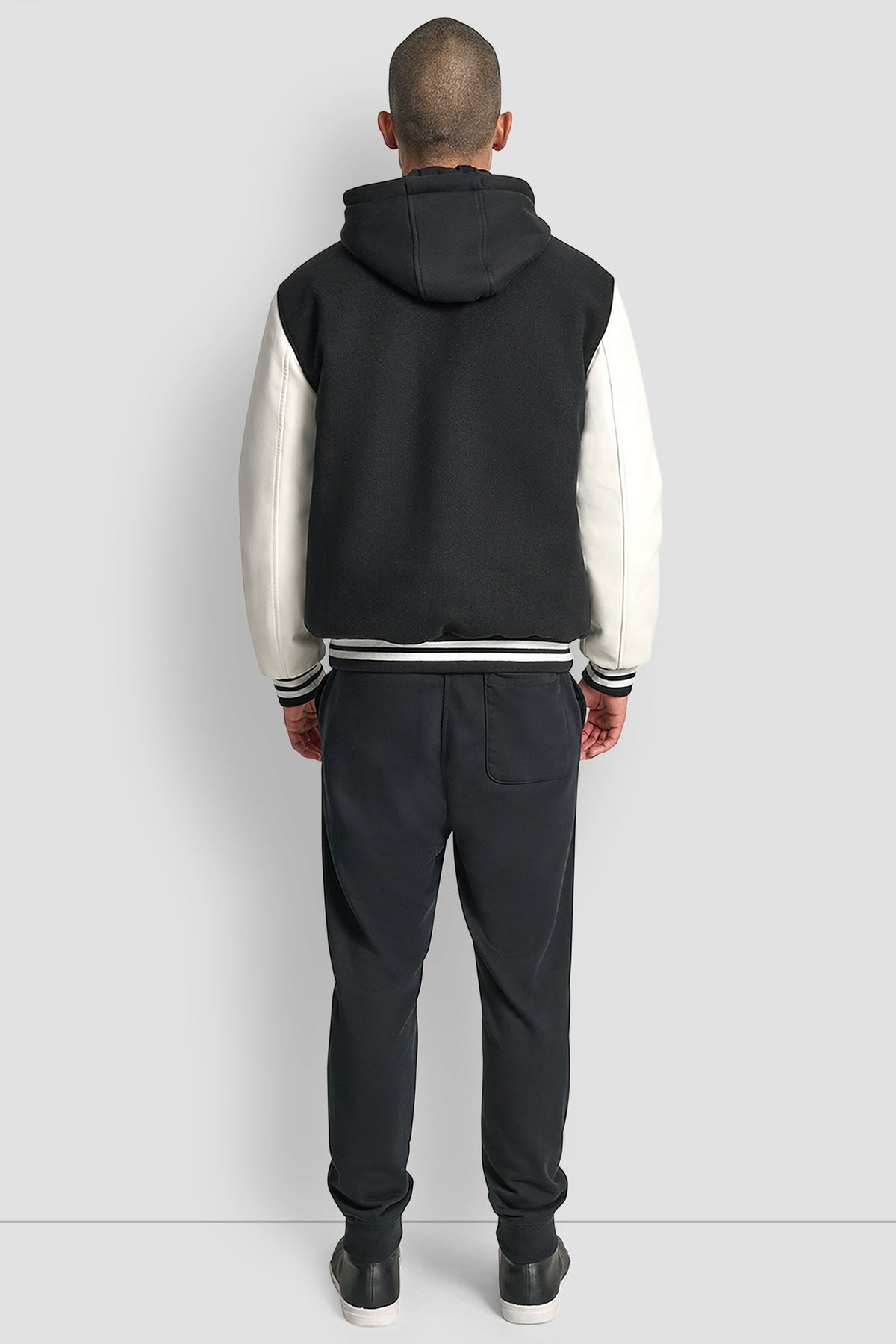 VARSITY JACKET - Black | DKNY