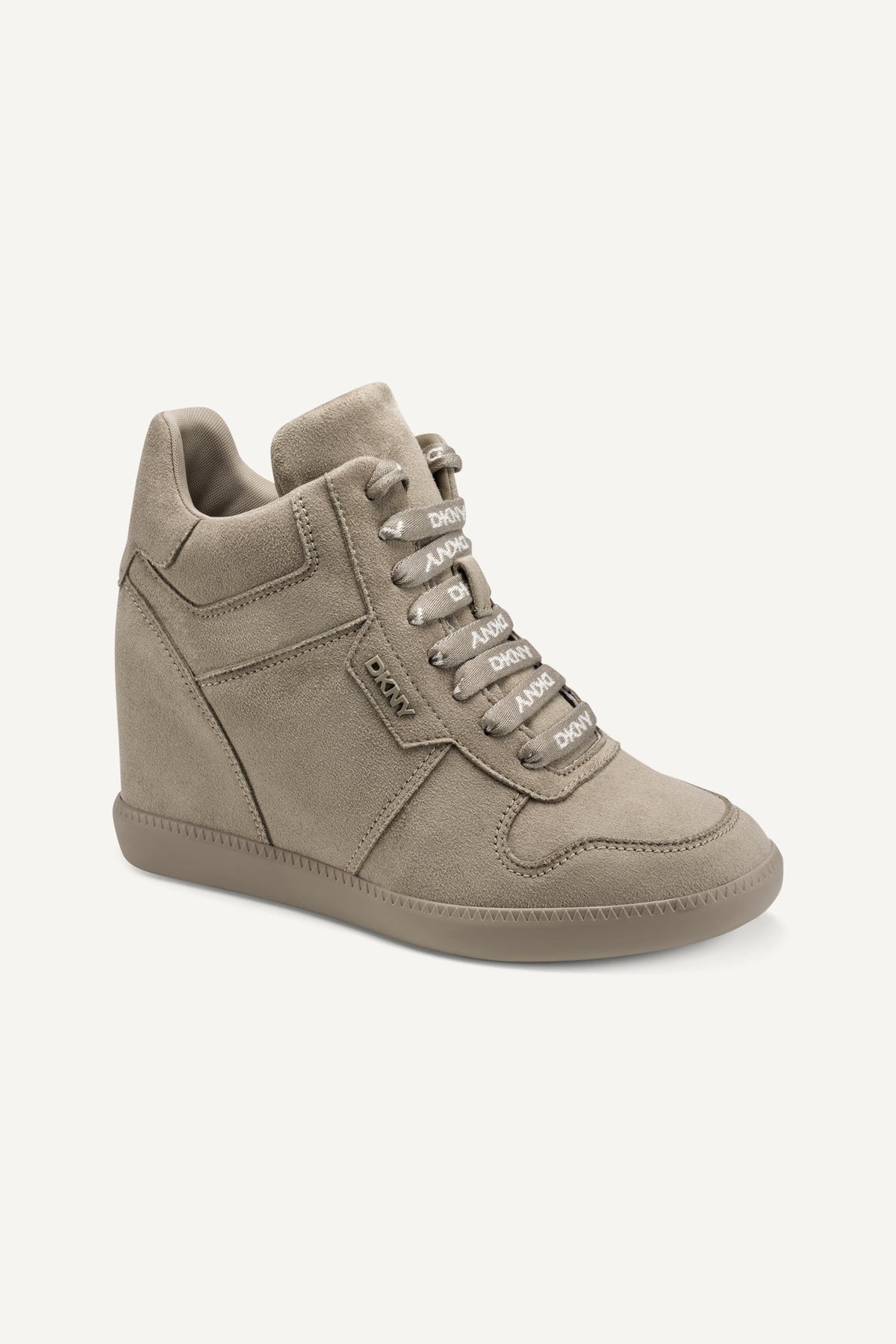SEREINA LACE UP SNEAKER - Mauve | DKNY