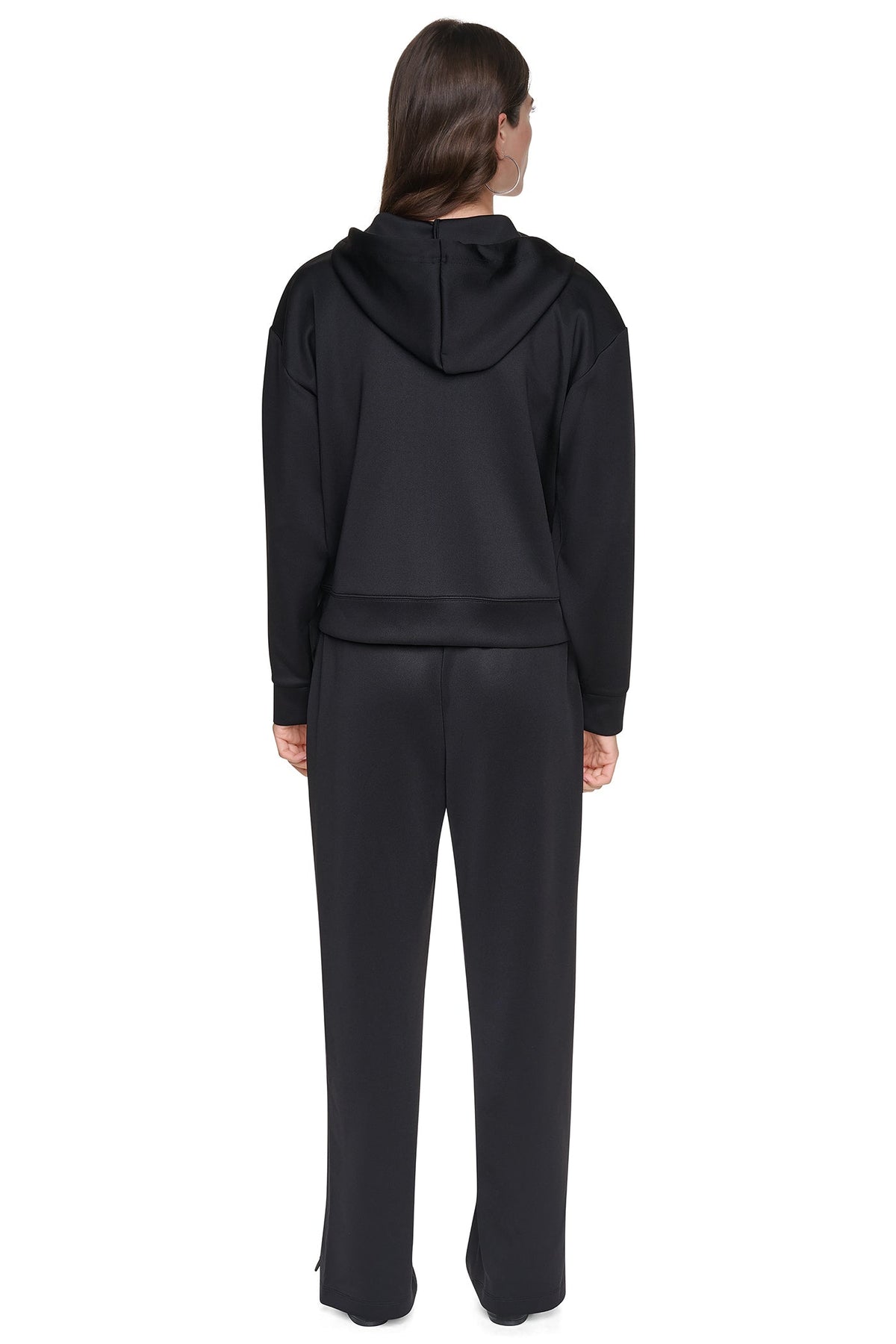 PINS & PATCHES HOODIE - Black | DKNY